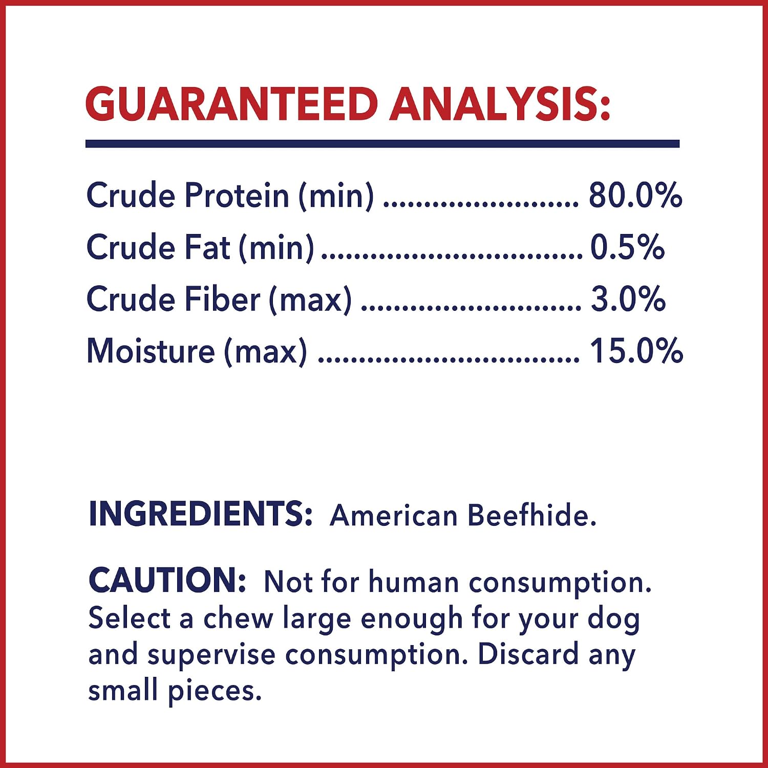 Resealable pouch of Pet Factory small breed pet treats.