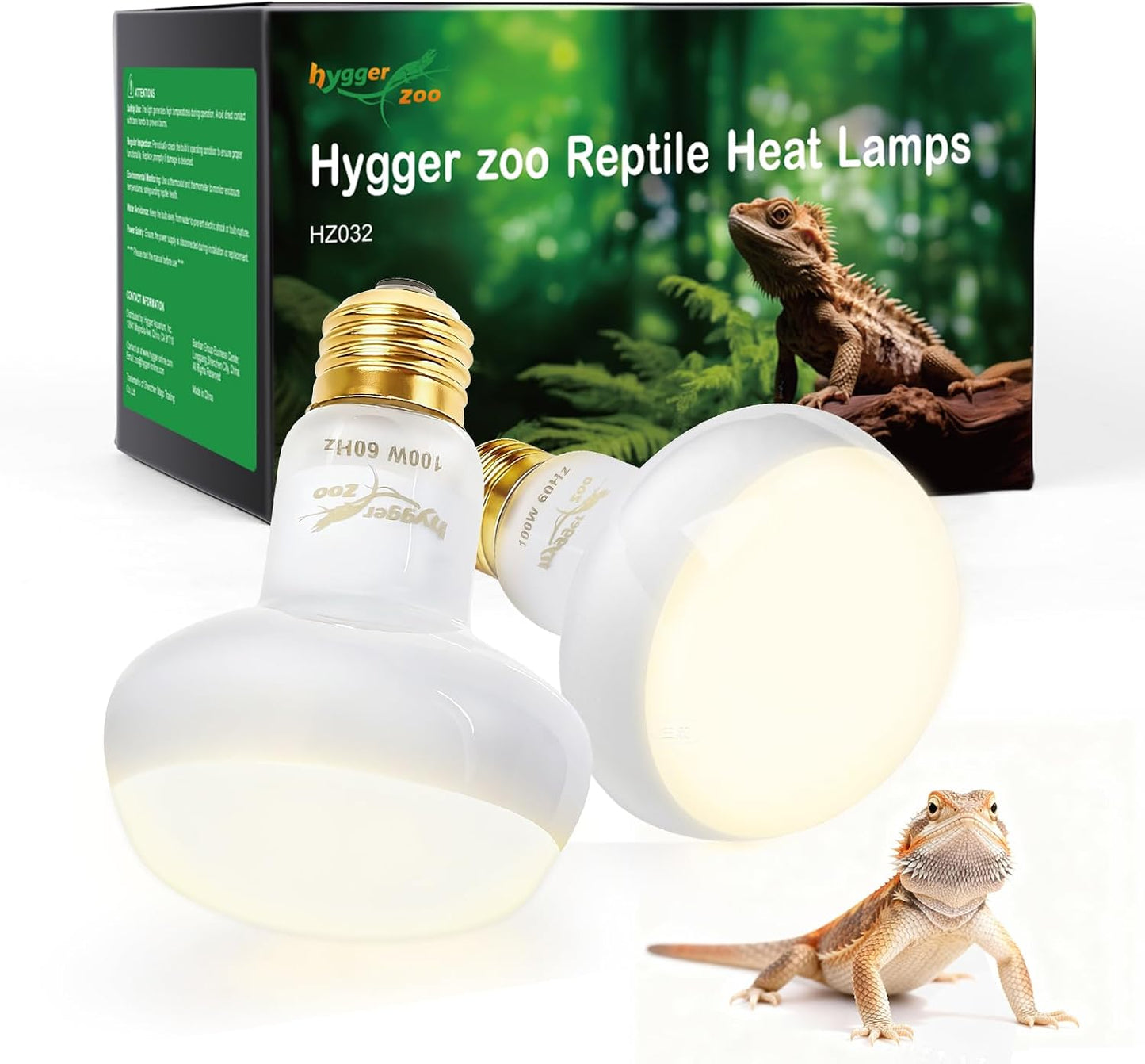 Reptile Heat Lamp, 2 Pack 100W Heat Lamp Bulbs Reptile Night Heat Bulb Basking Light for Bearded Dragon Chameleon Turtle Snake Gecko Lizard Chicken Tank Accessories, Purple - Image 13