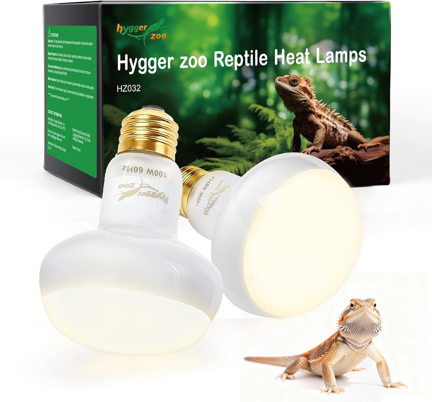 Reptile Heat Lamp, 2 Pack 100W Heat Lamp Bulbs Reptile Night Heat Bulb Basking Light for Bearded Dragon Chameleon Turtle Snake Gecko Lizard Chicken Tank Accessories, Purple - Image 13