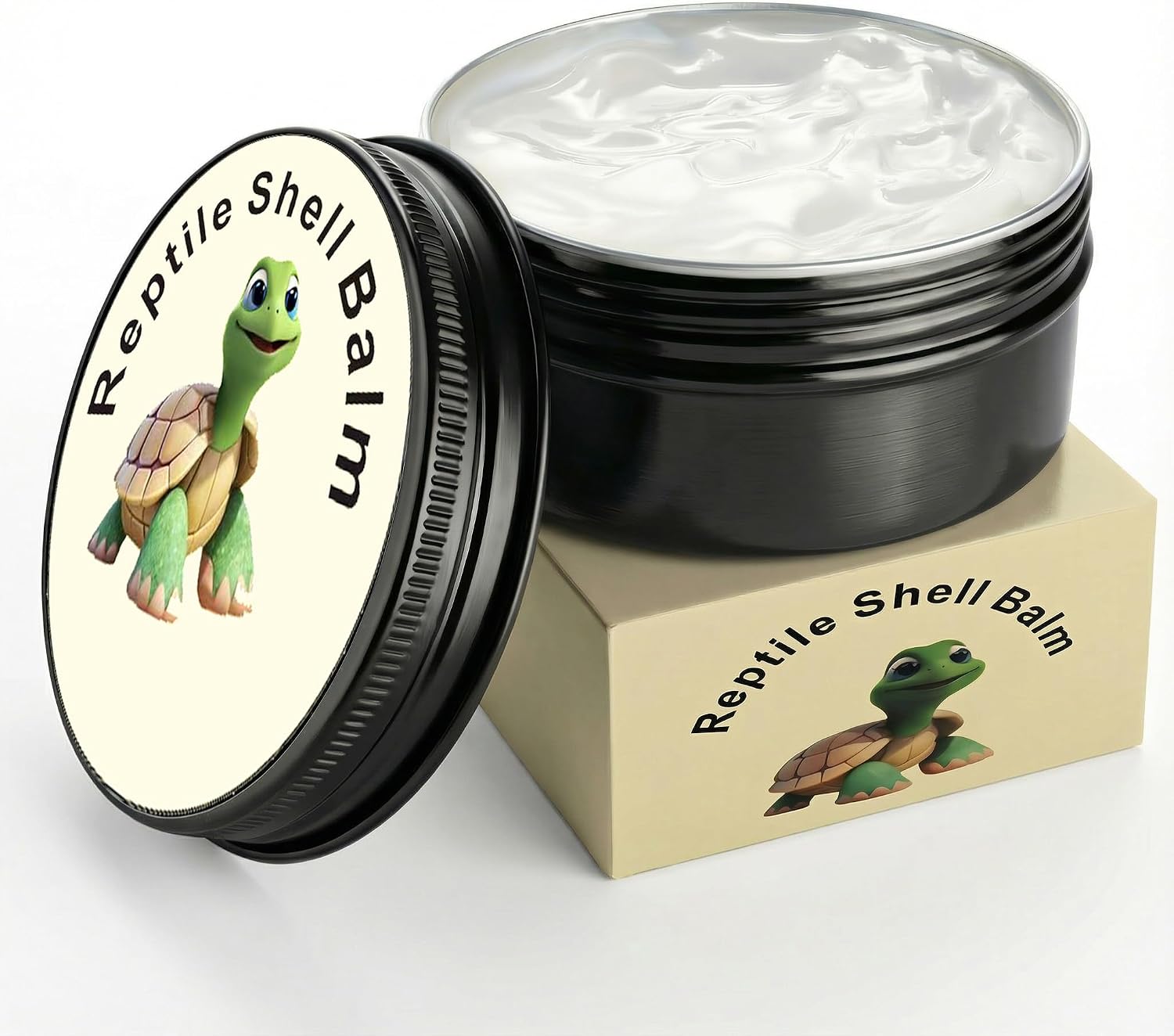 Tortoise shell care cream for dry and cracked shells