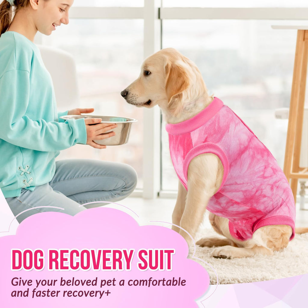 SlowTon anti licking pet body suit for male and female dogs