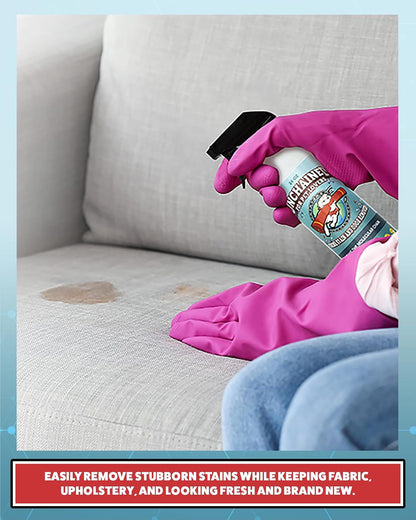 Hydrogen peroxide based pet odor remover for concrete and upholstery