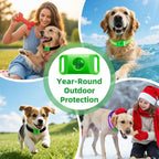 Hoelesky flea repellent tag components and accessories