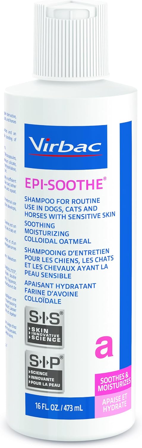 Authentic USA imported Virbac pet skincare bottle