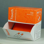 GKPA Ophthalmic Fluoro Touch Strips box front view showing sterile packaging for professional eye diagnosis.