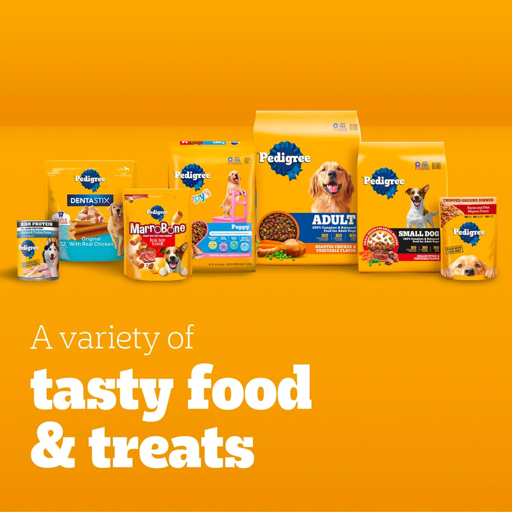 Pedigree Small Dog Tender Bites in Gravy Wet Dog Food Cans, Steak & Vegetable Flavor, 13.2 oz. Cans, 12 Count - Image 11