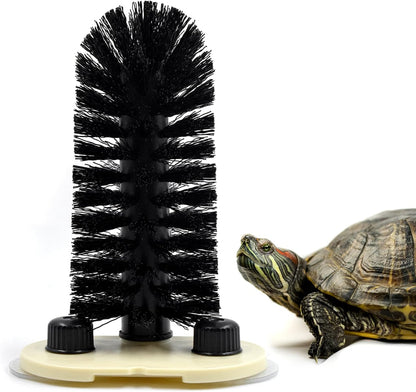 MQACPUPY turtle brush front view aquarium accessory