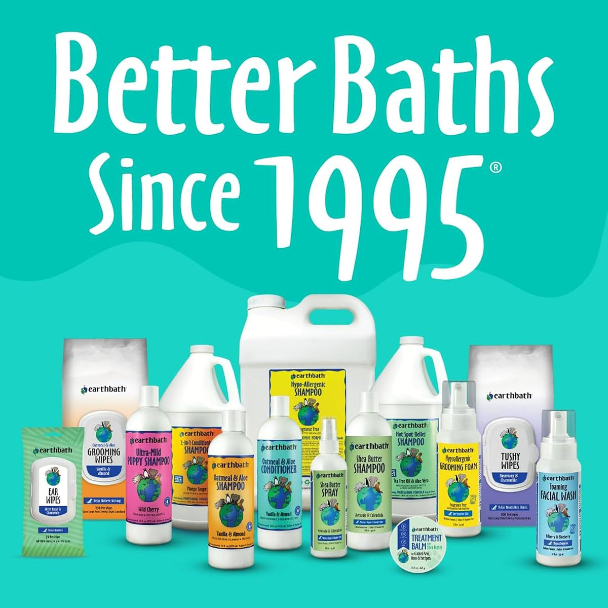 Earthbath wild cherry deodorizing spray grooming kit essential