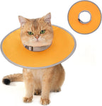 Avont Soft Cat Cone Collar, Lightweight Kitten Cone After Surgery, Comfortable E-Collar Alternative for Small Medium Large Cats to Stop Licking, Water-Resistant & Foldable Design -Green(M) - Image 10