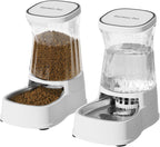 Packaging box of the authentic Gardner Pet one gallon automatic dog and cat water dispenser.