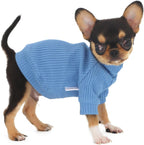 LOPHIPETS Small Dog Turtleneck Sweater for Teacup Chihuahua Yorkie Puppy Cat Clothes - Bright Light Pink, XS, 50% Rayon/30% Nylon/20% Polyester - Image 11