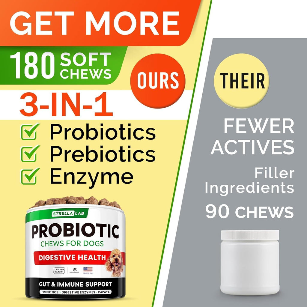 Strellalab probiotic supplement soft chews texture