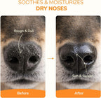 Protective wax balm for dog paws against hot pavement