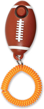 Playful hot dog style training clicker by Brightkins for interactive pet behavior games.