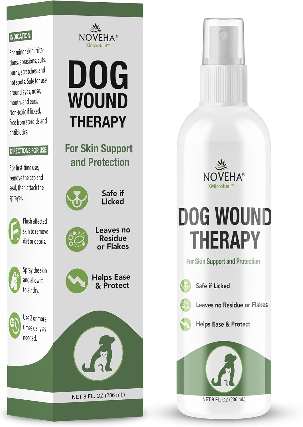 Safe and effective Noveha equine wound treatment spray