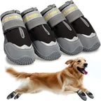 Petanims Dog Shoes for Large Dogs, Medium Dog Boots & Paw Protectors for Winter Snow, Breathable Dog Booties for Hot Pavement, Hardwood Floors Purple Size 5 - Image 10