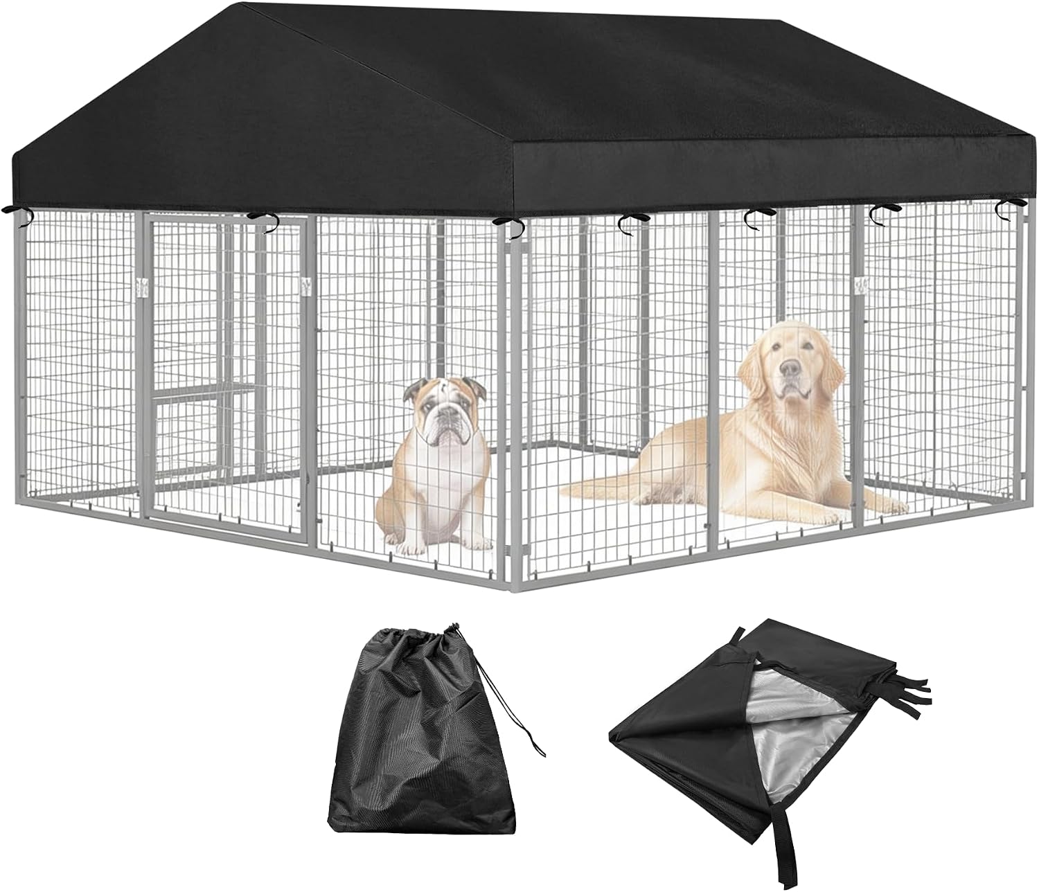 Bhyhok imported pet supplies waterproof roof replacement cover setup.