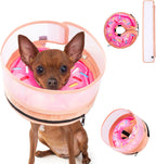 Inflatable Dog Cone Collar with Enhanced Anti-Licking, Soft Neck Donut for Dogs Cats, Recovery Pet Cone Collar After Surgery for Large Medium Small Dogs... (Watermelon, Large) - Image 11