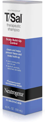 Neutrogena T/Sal Therapeutic Shampoo, Scalp Build-Up Control 4.5 oz, 130 fl oz - Image 11