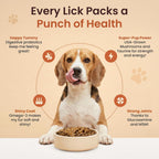 Altira all natural dog food topper poured over dry kibble