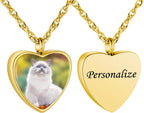 Minicremation imported pet remembrance jewelry styled on model