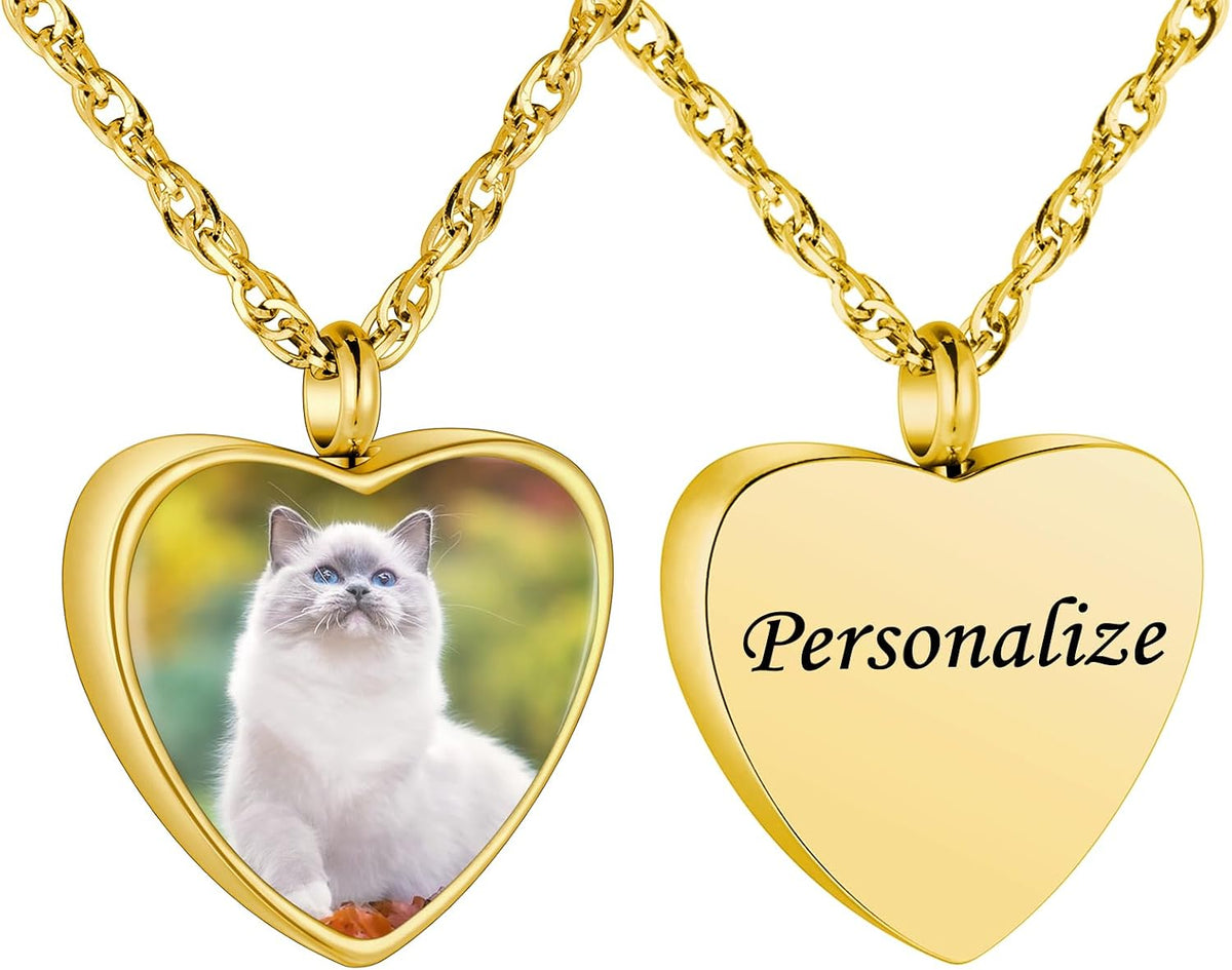 Minicremation imported pet remembrance jewelry styled on model