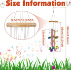 WinnerWhy multicolor wind chime toy hanging display