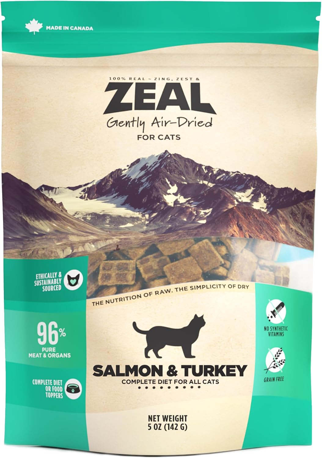 ZEAL Canada Air-Dried Cat Food Chicken Recipe - High Protein, Natural Superfoods, Nutrient Rich, No Fillers, Grain Free, Complete & Balanced (Chicken, 14.1 oz) - Image 11