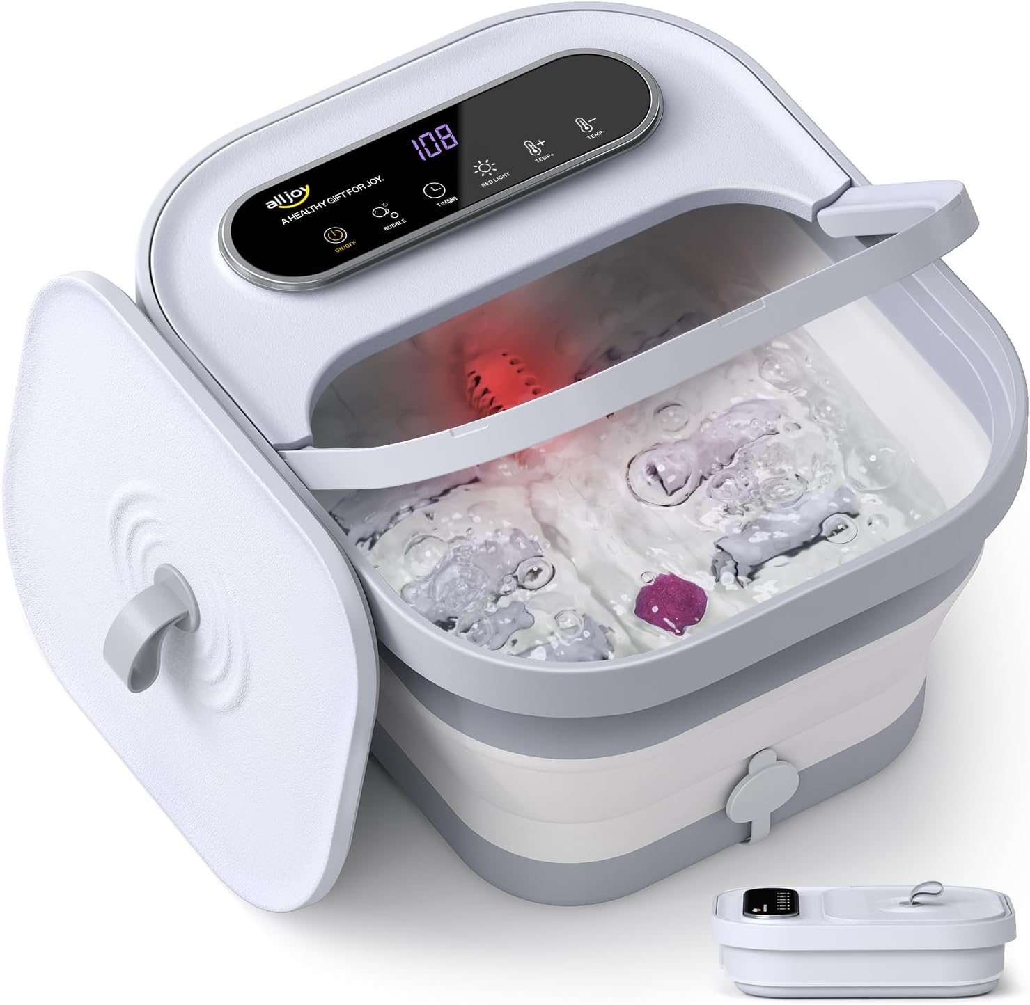 Alljoy Foot Spa Bath Massager front view