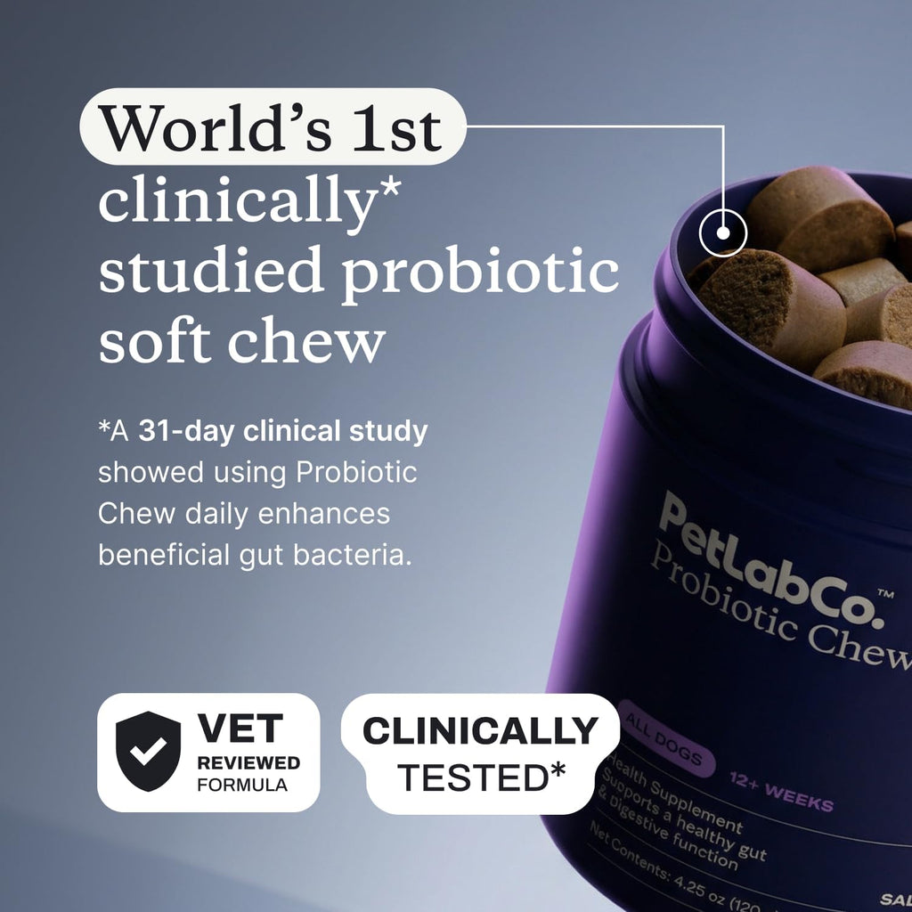 PetLab Co. Probiotics for Dogs, Support Gut Health, Occasional Diarrhea, Digestive Health & Seasonal Allergies - Salmon Flavor - Packaging May Vary - 30 Soft Chews Pack of 2 - Image 11