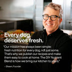 Veterinarian formulated DIY dog meal topper powder