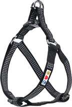 Pawtitas Solid Step-in Dog Harness - Adjustable No-Pull Vest for Puppies to Seniors, Safe & Comfortable XS Black - Image 13