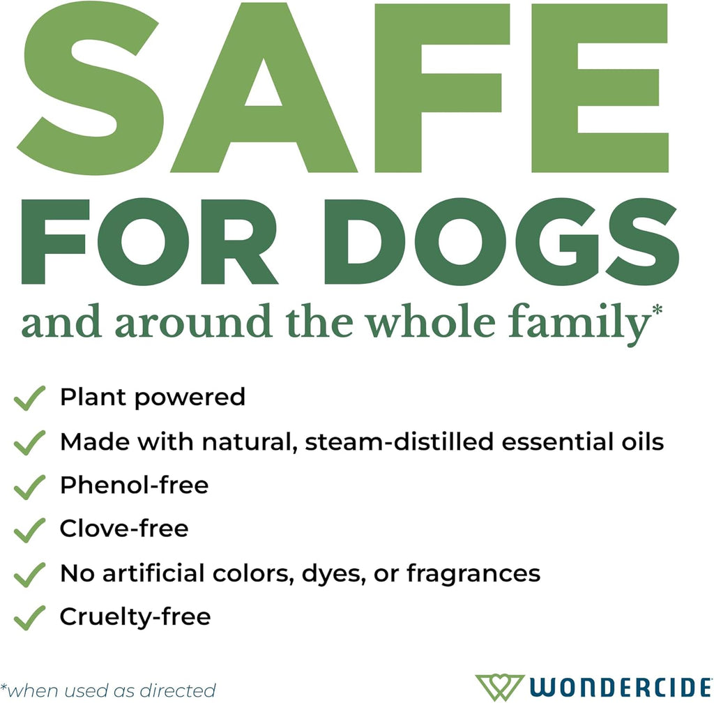 Wondercide flea and tick collar adjusted on a dog neck