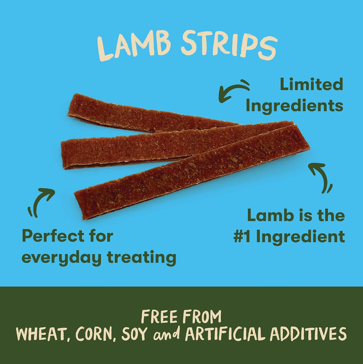 Authentic USA imported Pet 'N Shape lamb treats