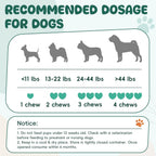LHQR continuous internal protection dog chewable supplement container