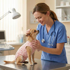 Recovery Suit for Small Dogs,Female and Male Spay Neuter Onesie,Anti-Licking Abdominal Wound Protection,Suitical Recovery Suit for Puppy, Cone Alternative(Flowers-XXS) - Image 15