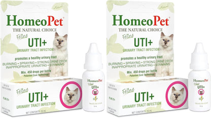 Authentic HomeoPet Feline UTI Plus cat health supplement