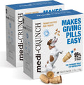 Medi-Crunch pill pouches for dogs peanut butter flavor front packaging view