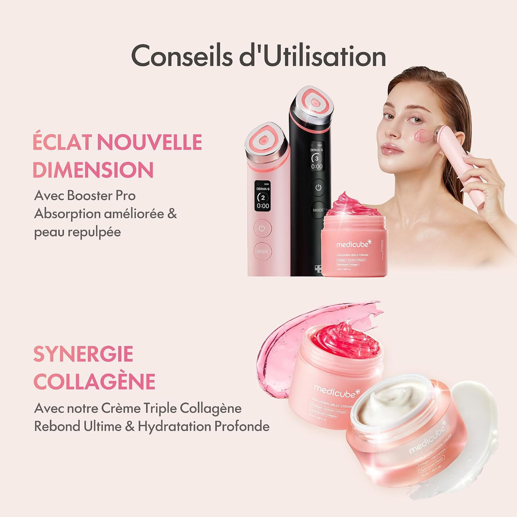 medicube Collagen Jelly Cream, Moisturizing Cream for Plump Skin, 1.69fl.oz - Image 6