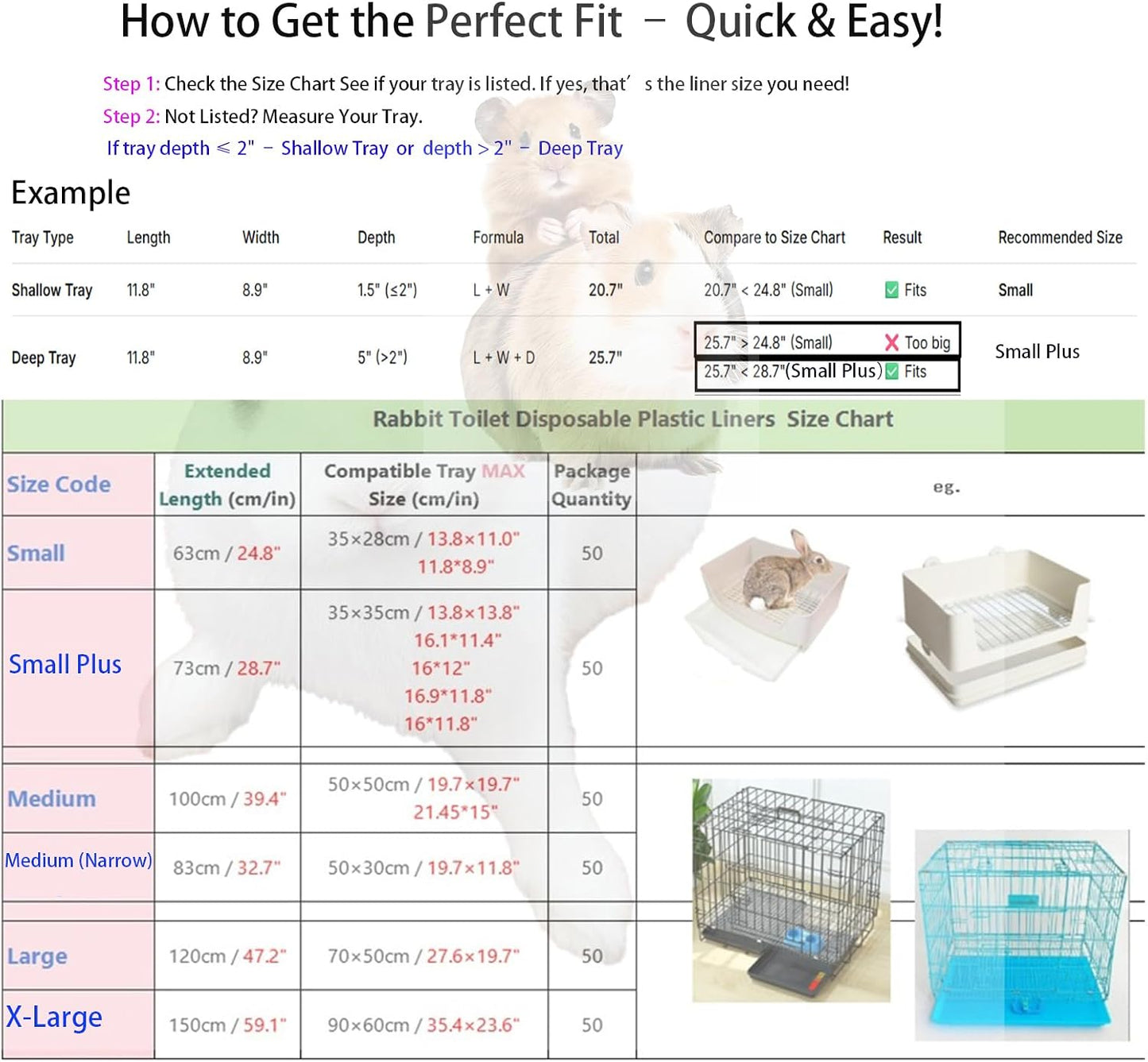 Small animal cage cleanup using disposable toilet film