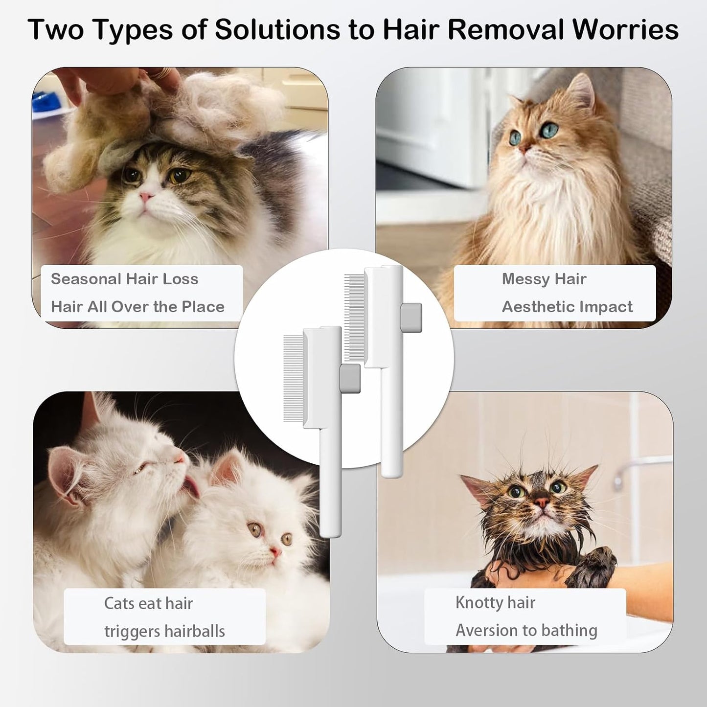 Koovdem pet grooming tools for dogs and cats