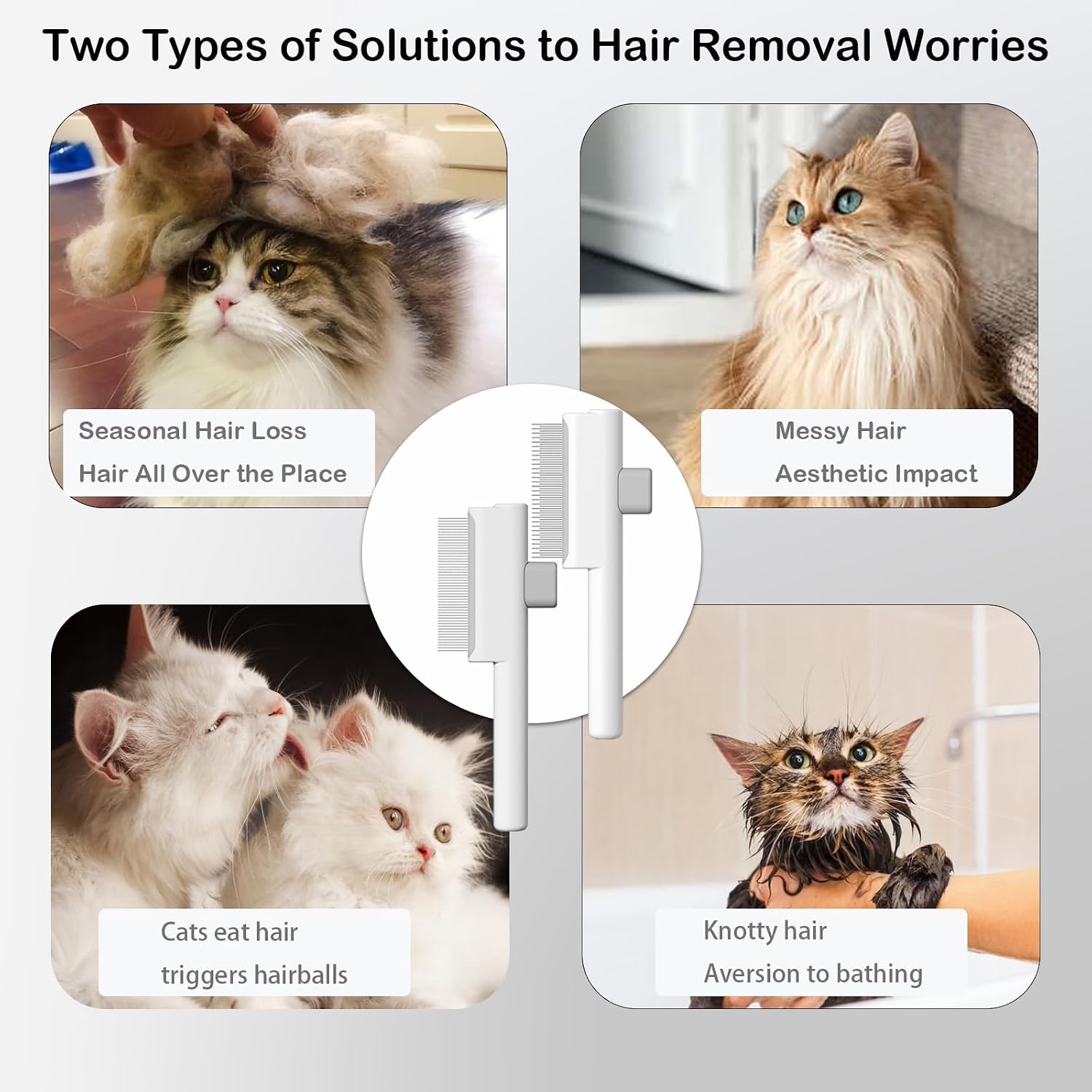 Koovdem pet grooming tools for dogs and cats