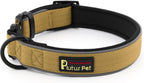 Plutus Pet Tactical Dog Collar, Reflective, Adjustable Heavy Duty Dog Collar, Soft Padded and Comfortable, for Small Medium and Large Dogs (Ranger Green, L) - Image 11