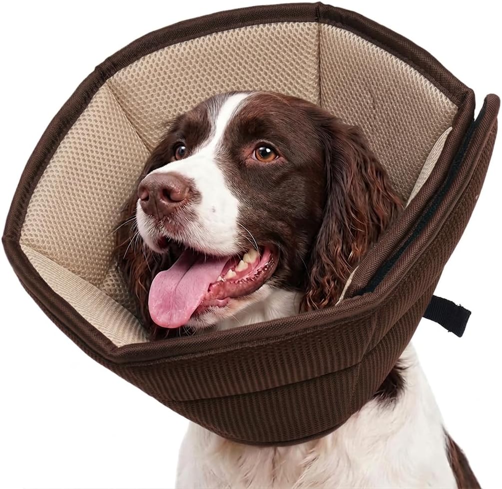 Dog Cone Collar After Surgery, Adjustable Soft Recovery Cone for Small Dogs to Stop Licking, Light-Weight Comfortable Elizabethan Collar for Dogs Anti-Bite Lick Protective Wound - Image 13