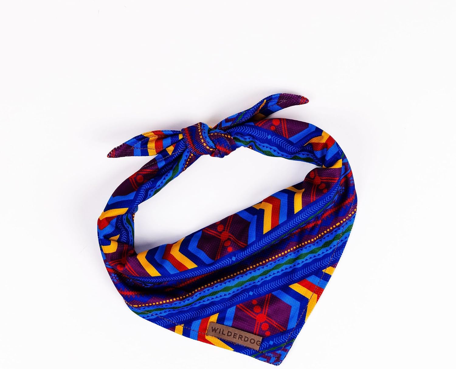 Wilderdog Dog Bandana with Lightweight Quick Drying Poly-Blend Mesh Material in Cowpoke - Image 9