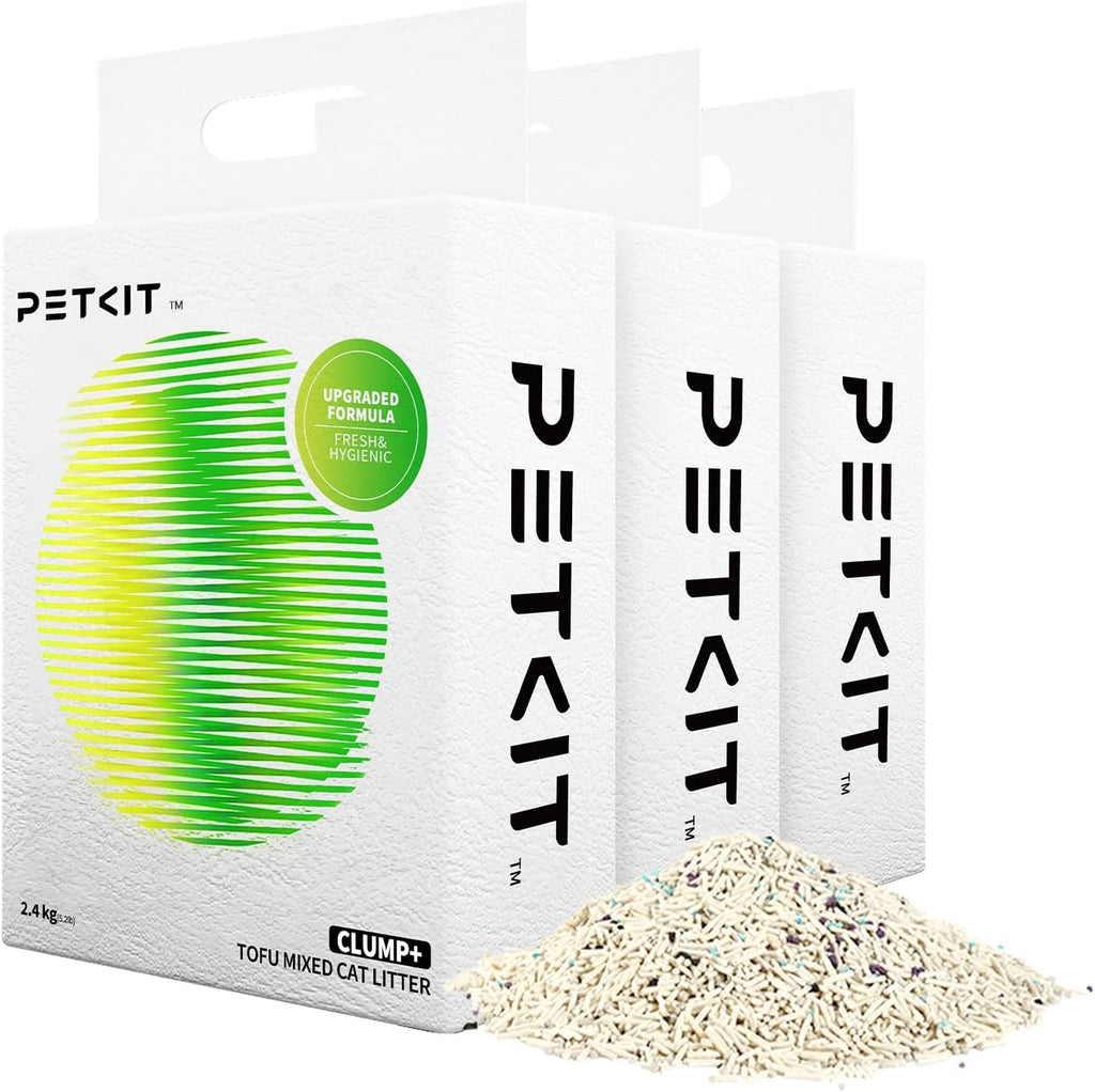 Petkit Upgraded Clump Plus Tofu Mixed Cat Litter front view