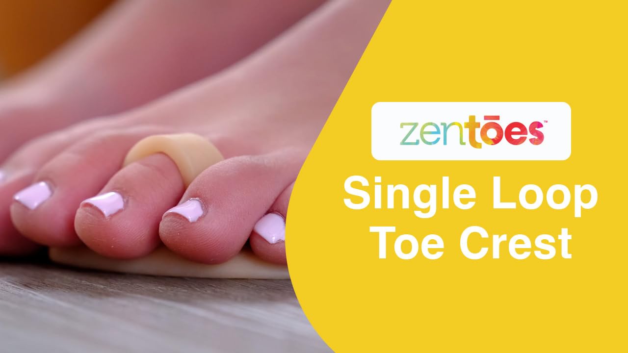 Anatomically shaped gel crests for relieving foot pressure and discomfort