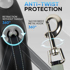 PetiFine retractable leash reflective nylon tape detail