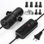hygger 9W Aquarium U-V Light with Timer, 360 degrees Protective Shield Clean Light for Crystal Clear Green Water, Submersible Fish Tank Cleaner for 60-100 Gallon Freshwater & Saltwater Aquariums - Image 9