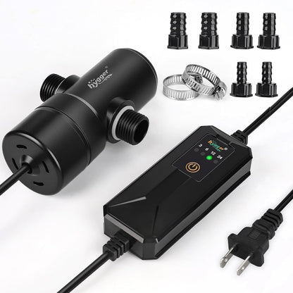hygger 9W Aquarium U-V Light with Timer, 360 degrees Protective Shield Clean Light for Crystal Clear Green Water, Submersible Fish Tank Cleaner for 60-100 Gallon Freshwater & Saltwater Aquariums - Image 9